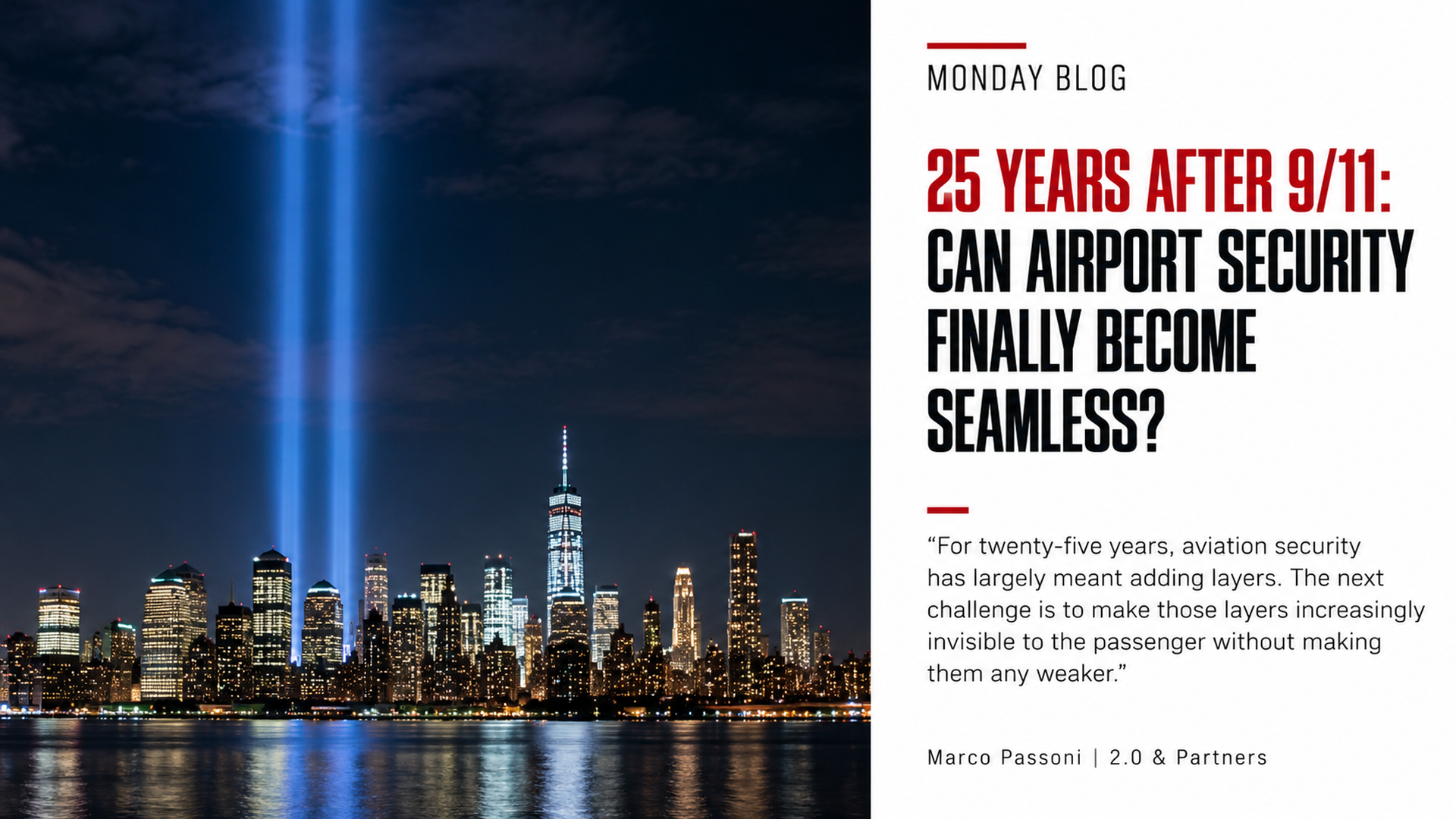 25 Years After 9/11: Can Airport Security Finally Become Seamless?